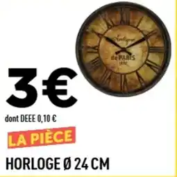 Centrakor Horloge ø 24 cm offre