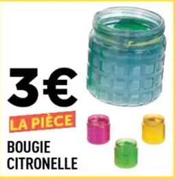 Centrakor Bougie citronelle offre