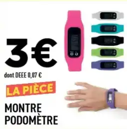 Centrakor Montre podomètre offre