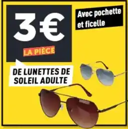Centrakor De lunettes de soleil adulte offre
