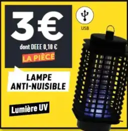 Centrakor Lampe anti-nuisible offre