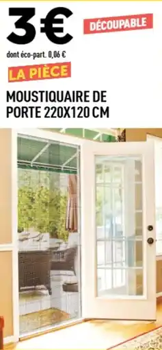 Centrakor Moustiquaire de porte 220x120 cm offre