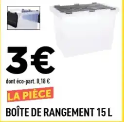 Centrakor Boîte de rangement offre