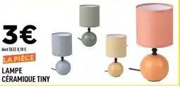 Centrakor Lampe céramique tiny offre