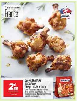 Netto MAÎTRE COQ Coq'ailes nature offre