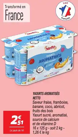 Netto NETTO Yaourts aromatisés offre