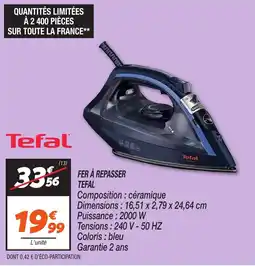 Netto TEFAL Fer à repasser offre