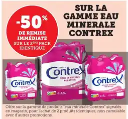 Bi1 CONTRE Sur la gamme eau minerale offre