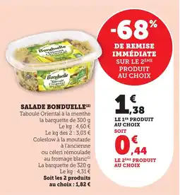 Bi1 BONDUELLE Salade offre