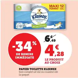 Bi1 KLEENEX Papier toilette offre