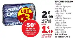 Bi1 OREO Biscuits offre