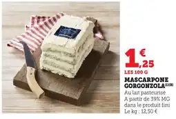Bi1 Mascarpone gorgonzola offre