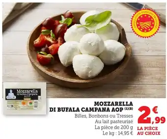 Bi1 Mozzarella di bufala campana aop offre