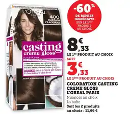 Bi1 L'OREAL PARIS Coloration casting creme gloss offre