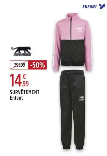 Intersport AIRNESS Survêtement enfant offre