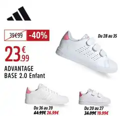 Intersport Advantage base 2.0 enfant offre