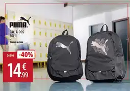 Intersport PUMA Sac à dos offre