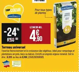 Tridôme Terreau universel offre