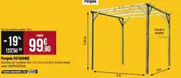 Tridôme Pergola patagonie offre