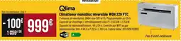 Tridôme QLIMA Climatiseur monobloc réversible wdh 229 ptc offre
