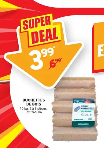 Trafic Buchettes de bois offre