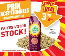 Trafic Pellet offre