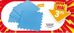Trafic Set de 8 tapis en mousse offre