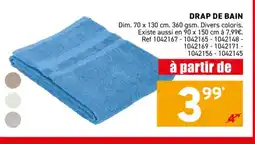 Trafic Drap de bain offre