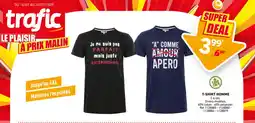 Trafic T-shirt homme offre