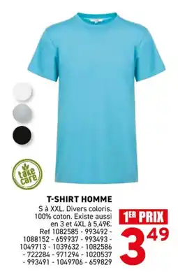 Trafic T-shirt homme offre