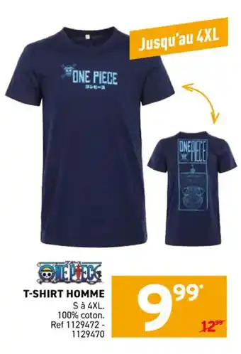 Trafic T-shirt homme offre