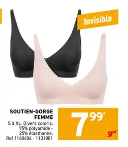 Trafic Soutien-gorge femme offre