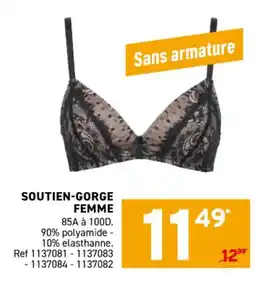 Trafic Soutien-gorge femme offre