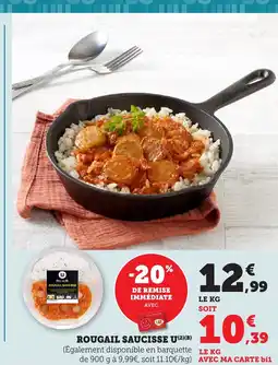 Maximarché Rougail saucisse u offre