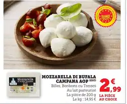 Maximarché Mozzarella di bufala campana aop offre