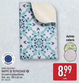 ALDI Home creation nappe de repassage offre