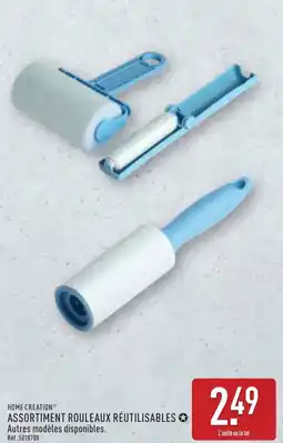 ALDI Home creation assortiment rouleaux réutilisables offre
