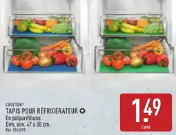 ALDI Crofton tapis pour réfrigérateur offre