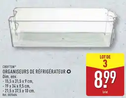 ALDI Crofton organiseurs de réfrigérateur offre
