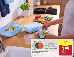ALDI Crofton boîtes pour micro-ondes offre