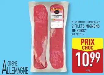 ALDI St-clément le boucher 2 filets mignons de porc offre
