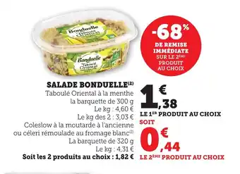 Maximarché BONDUELLE Salade offre