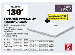 Brico Dépôt CALICIA Receveur extra-plat resine offre