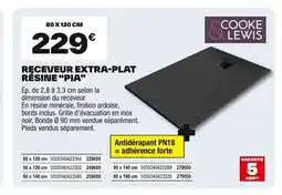 Brico Dépôt PIA Receveur extra-plat résine offre