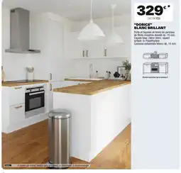 Brico Dépôt DORICE Blanc brillant offre
