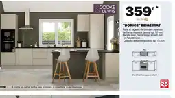 Brico Dépôt DORICE Beige mat offre