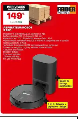 Brico Dépôt Aspirateur robot offre