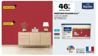 Brico Dépôt RIPOLIN Peinture couleur offre