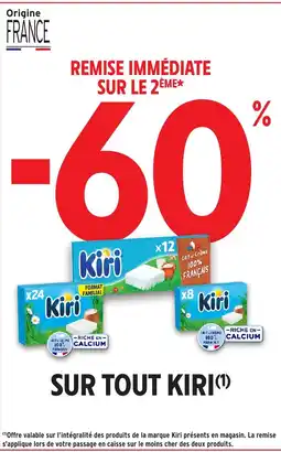 Intermarché KIRI Sur tout offre