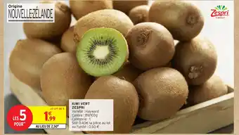 Intermarché Kiwi vert zespri offre